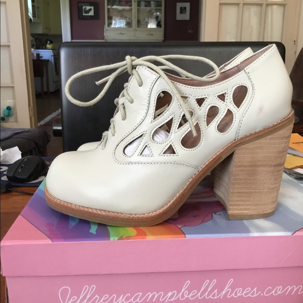 Jeffrey Campbell Block Heel Oxford shoes NEW